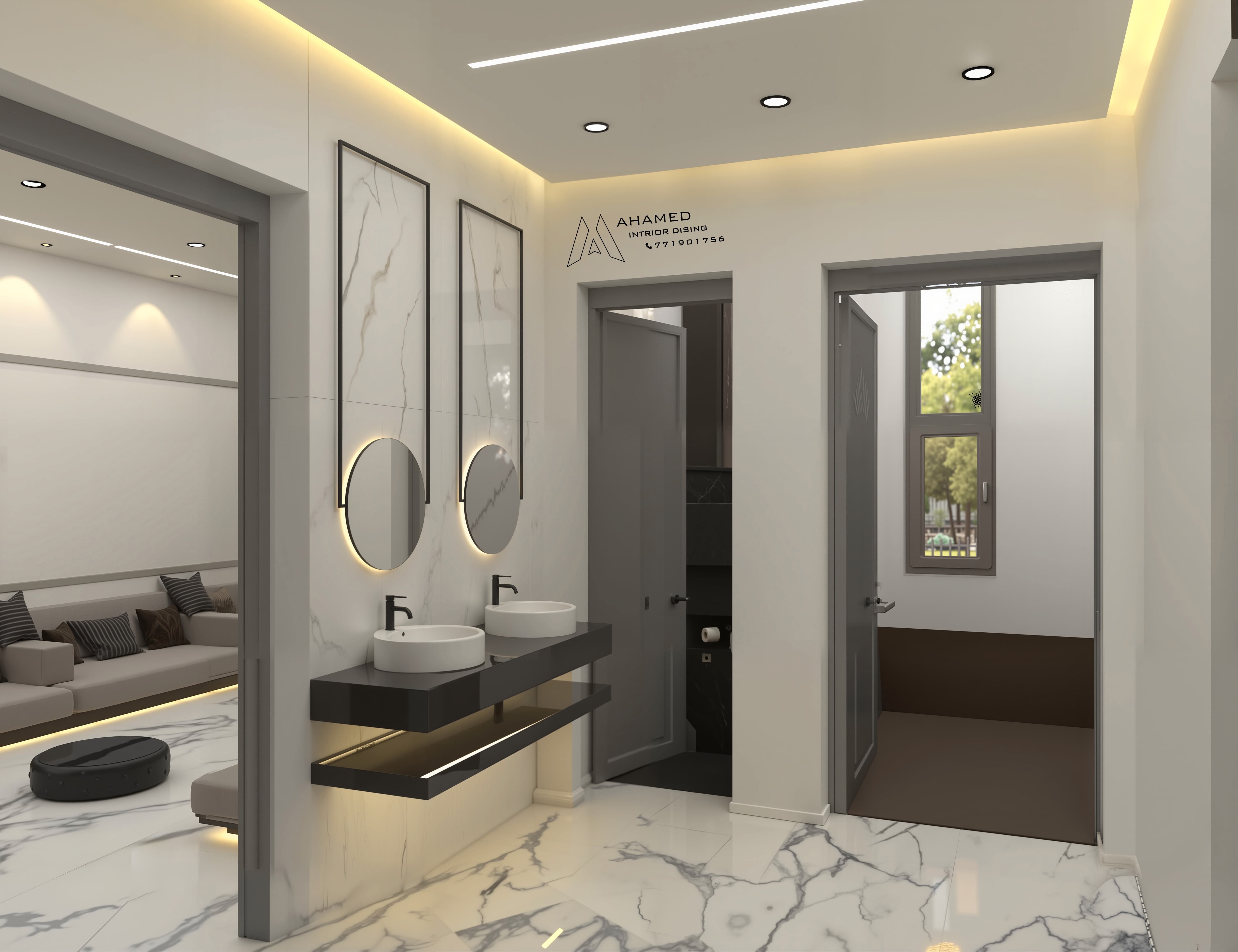 Modern Reception Suite Design